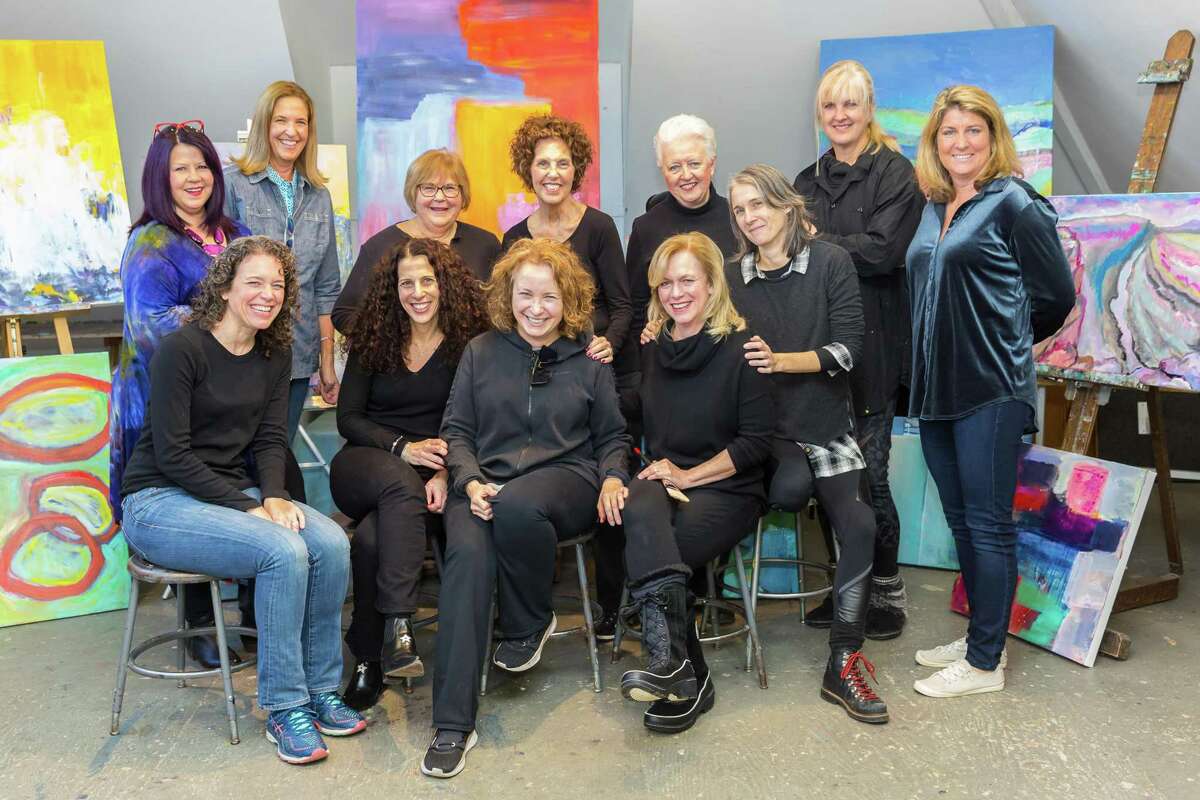 The Abstract 11 artists from Ridgefield Guild of Artists open their
