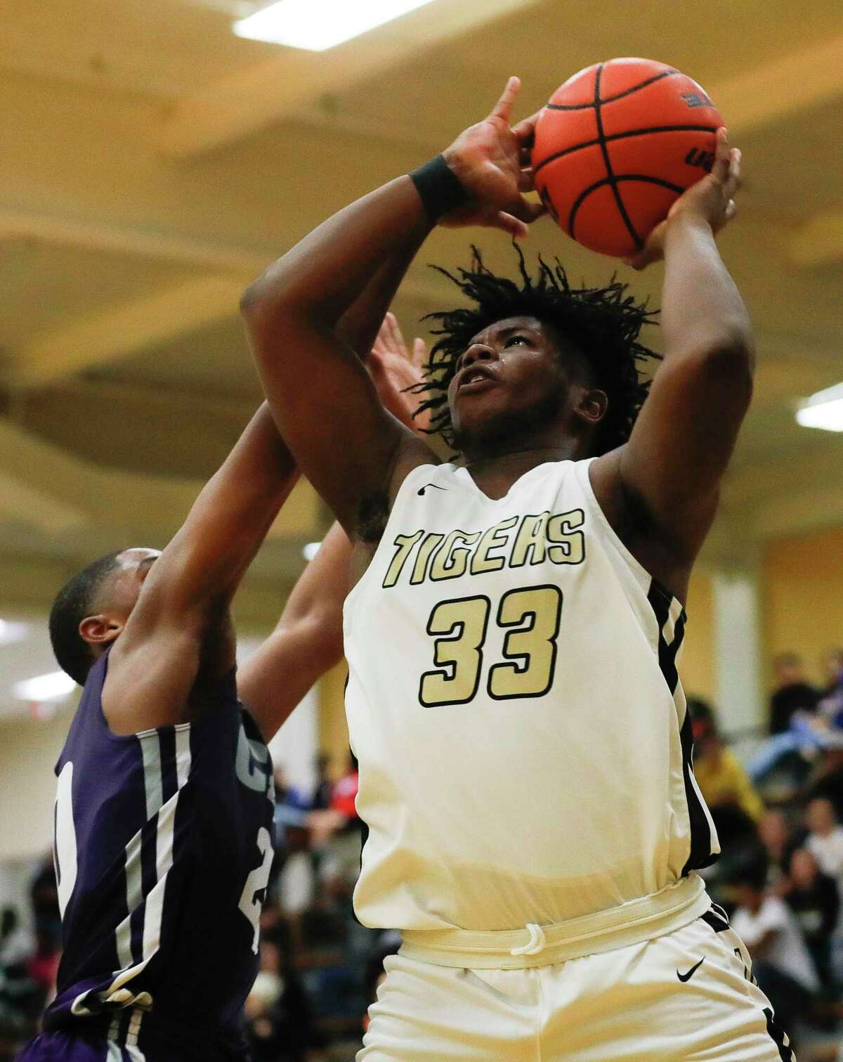 After a season that saw him join and succeed at the varsity level, Conroe’s Ka’Mari Weatherspoon is The Courier’s Newcomer of the Year.