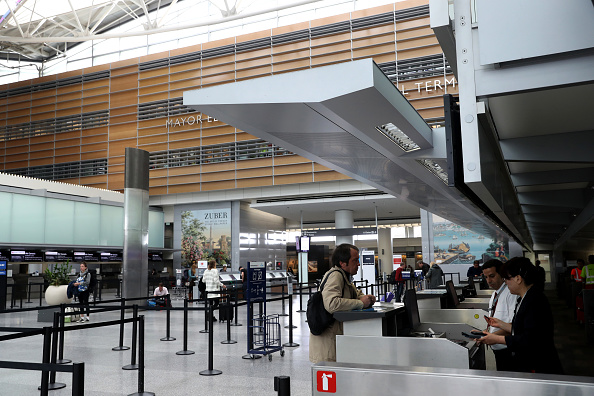 International passenger numbers at SFO plunge 30 percent