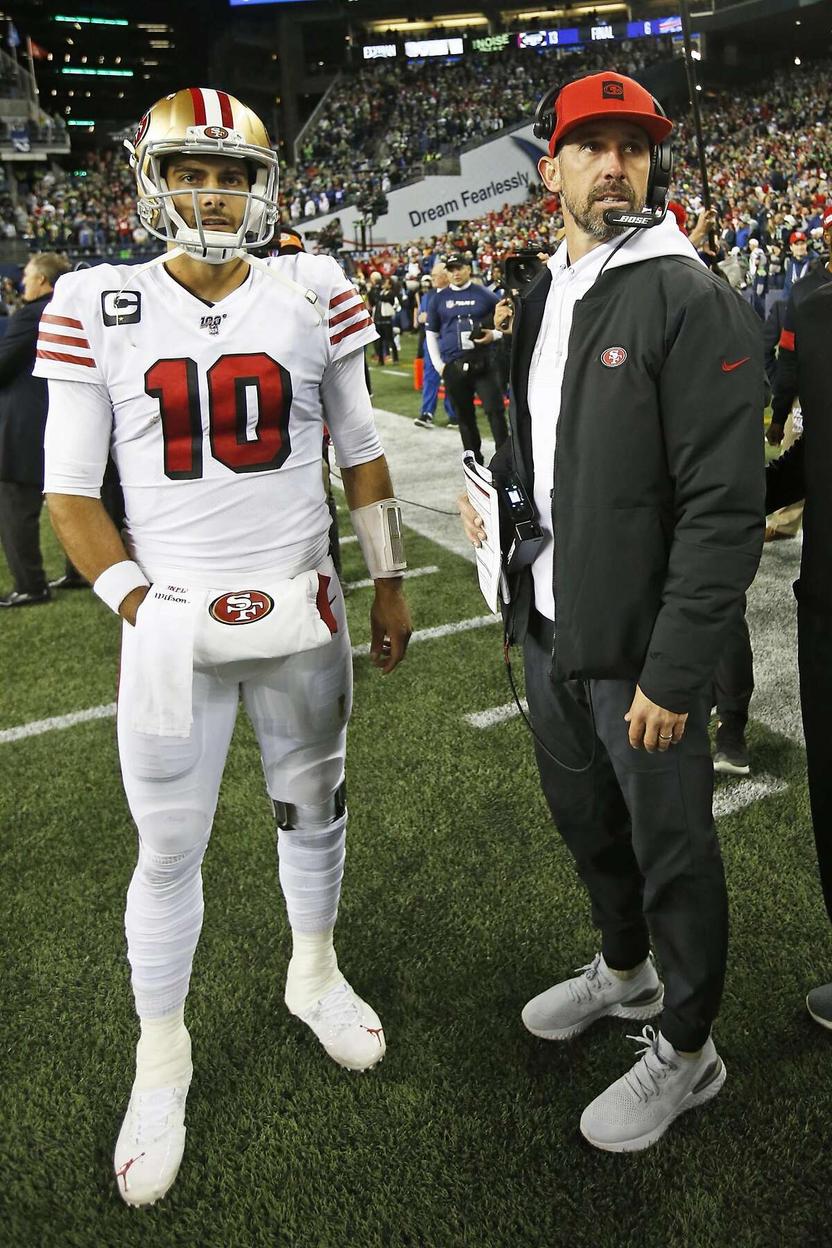 49ers Give Head Coach Kyle Shanahan New Deal Through 2025 Hc kyle shanahan postgame reaction san francisco 49ers def arizona cardinals this is not luck. 49ers give head coach kyle shanahan new