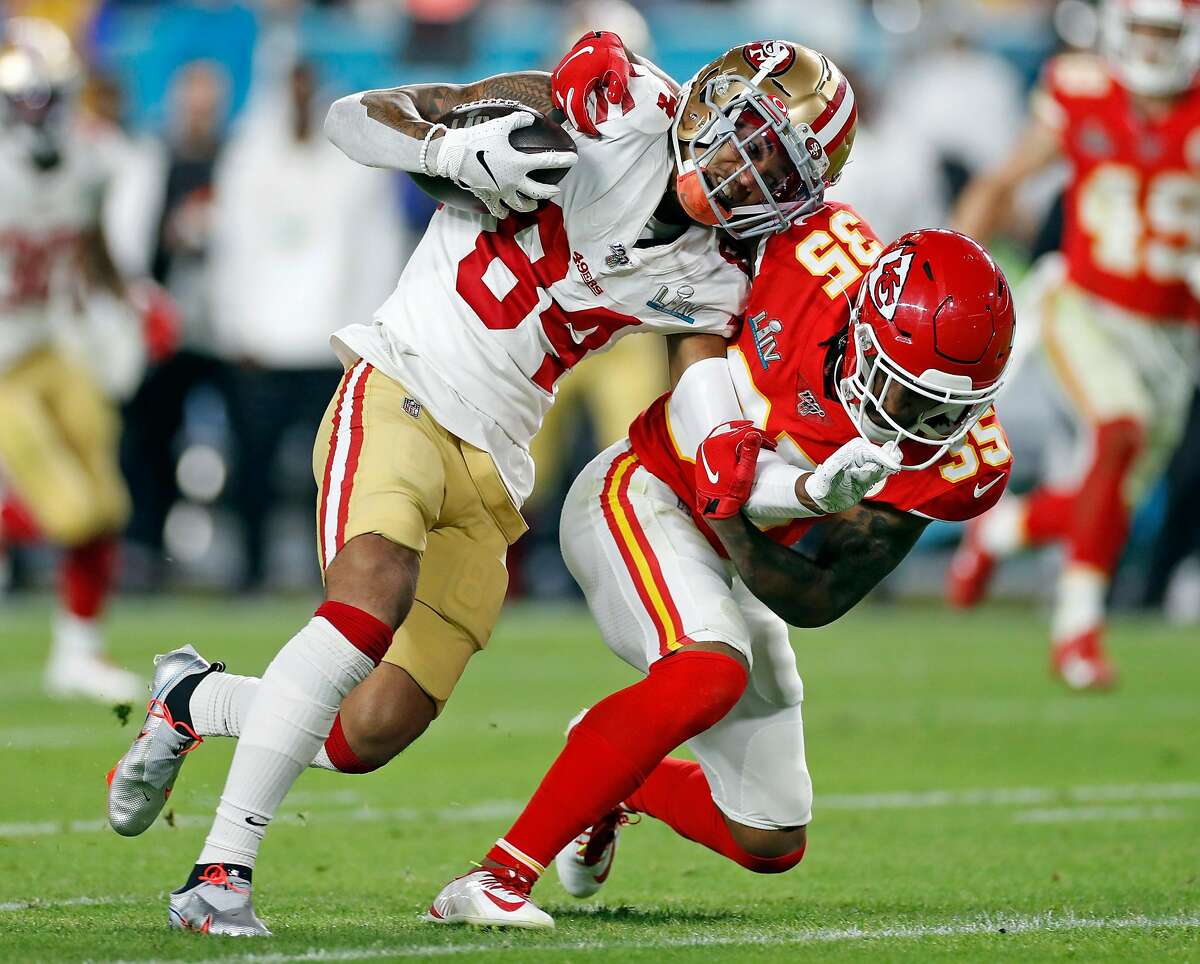 49ers’ Kendrick Bourne And Matt Breida Heading In Opposite Directions