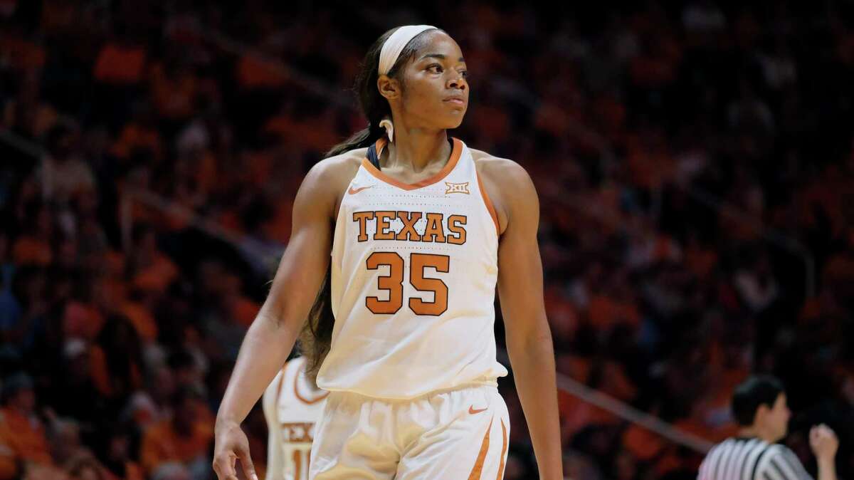 Texas forward Charli Collier, in a game against Tennessee earlier this season, was named a first-team all-Big 12 selection.