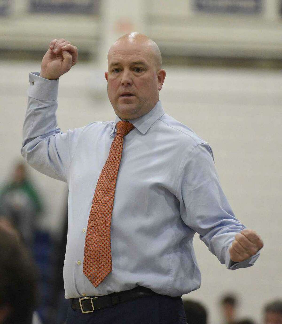Ridgefield boys basketball coach Andrew McClellan said he was