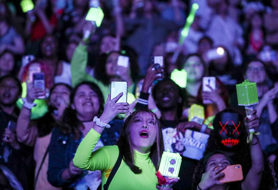 Fans cheered as the South Korean band NCT 127 performed on March 10 at NRG Stadium. Attendance that day was more than 64,000. Photo: Jon Shapley, Staff Photographer / © 2020 Houston Chronicle