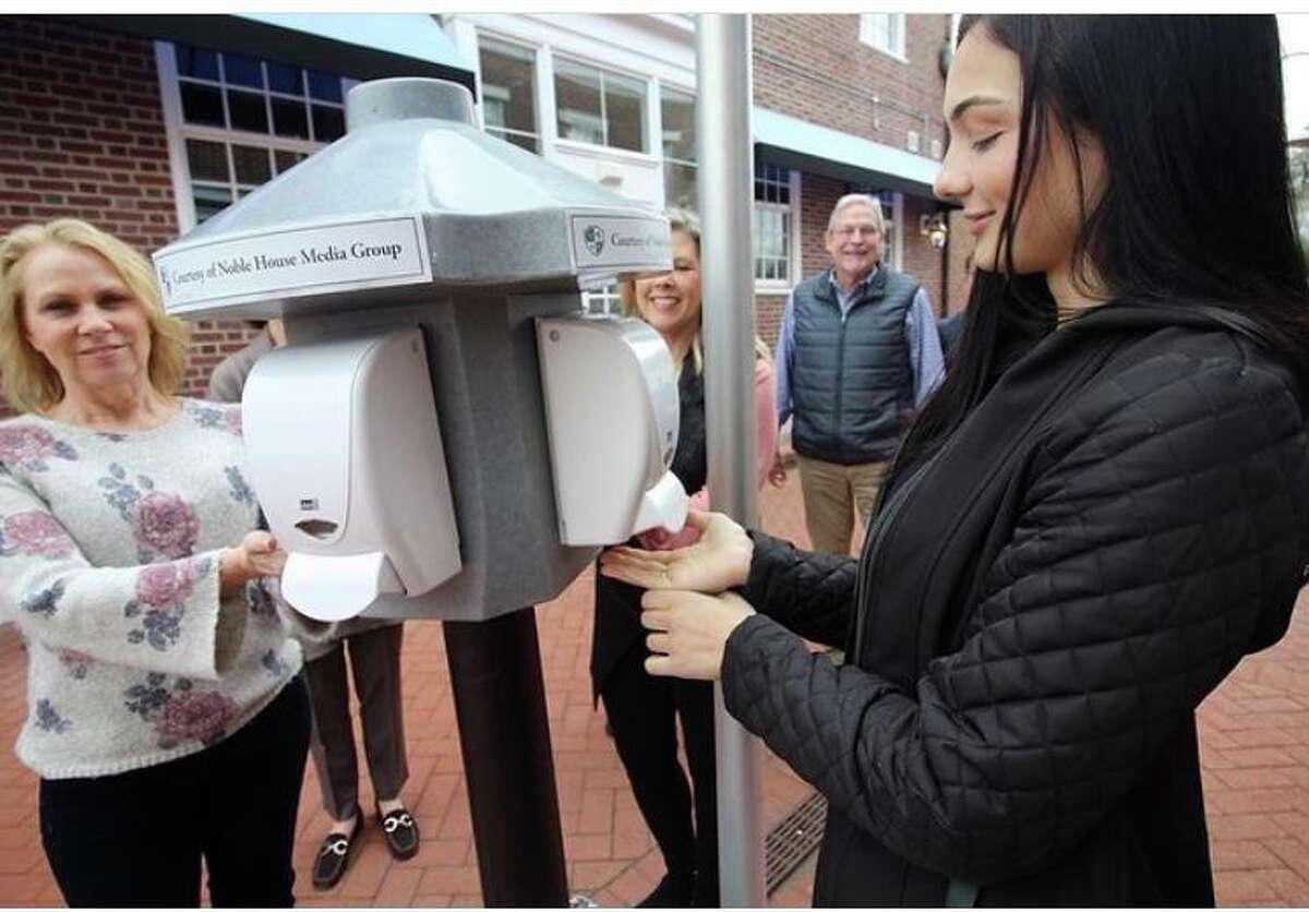 Noble House Media, Royal Flush sponsor hand sanitizing stations in