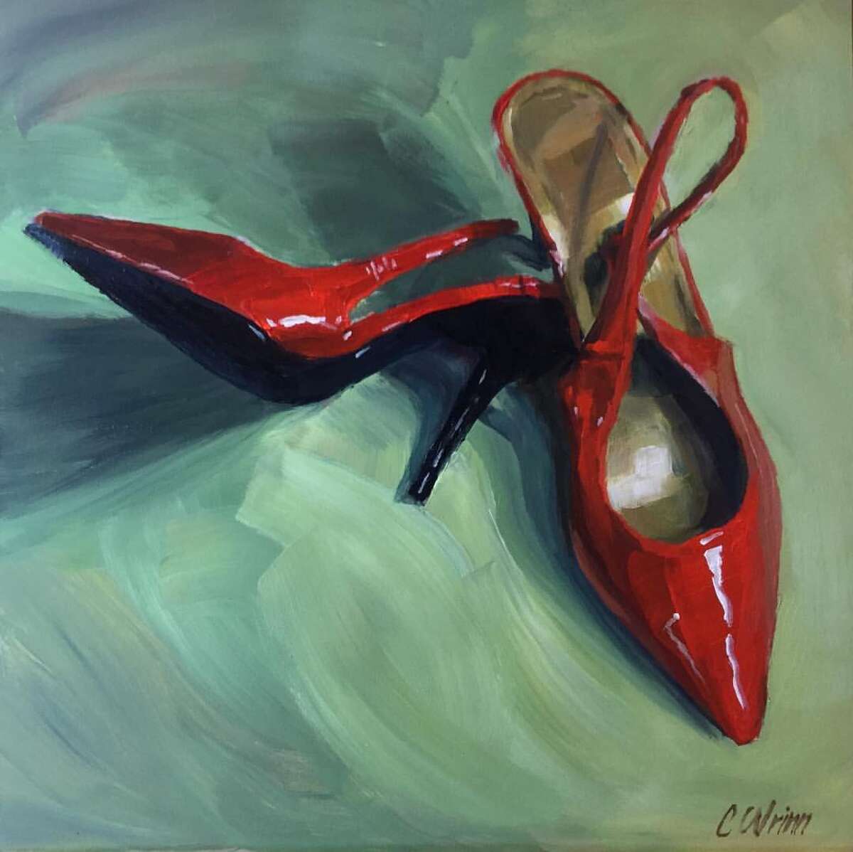 Red shoes