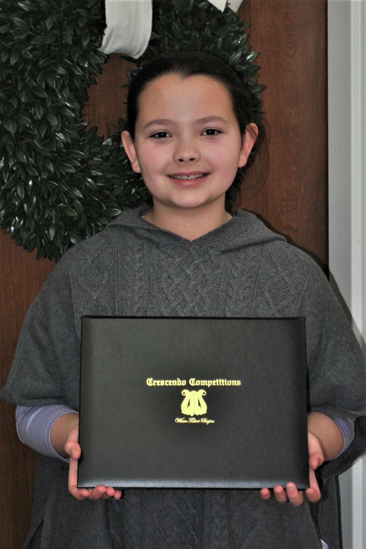Lucia Trudo, a fifth grader at King Street Elementary School in Danbury, was chosen to paly piano at Carnegie Hall in February 2020.
