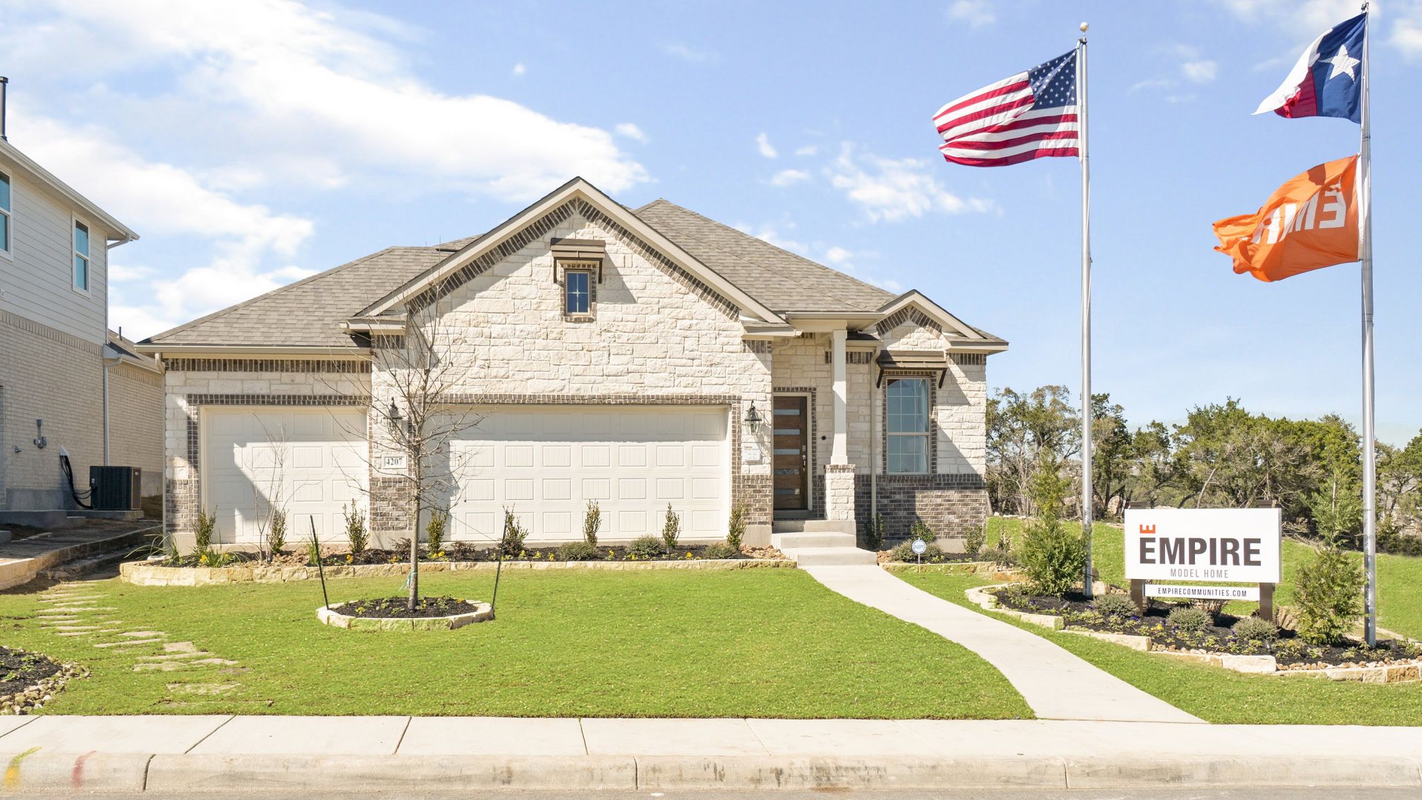 Empire Communities New Model Home in Cibolo Canyons