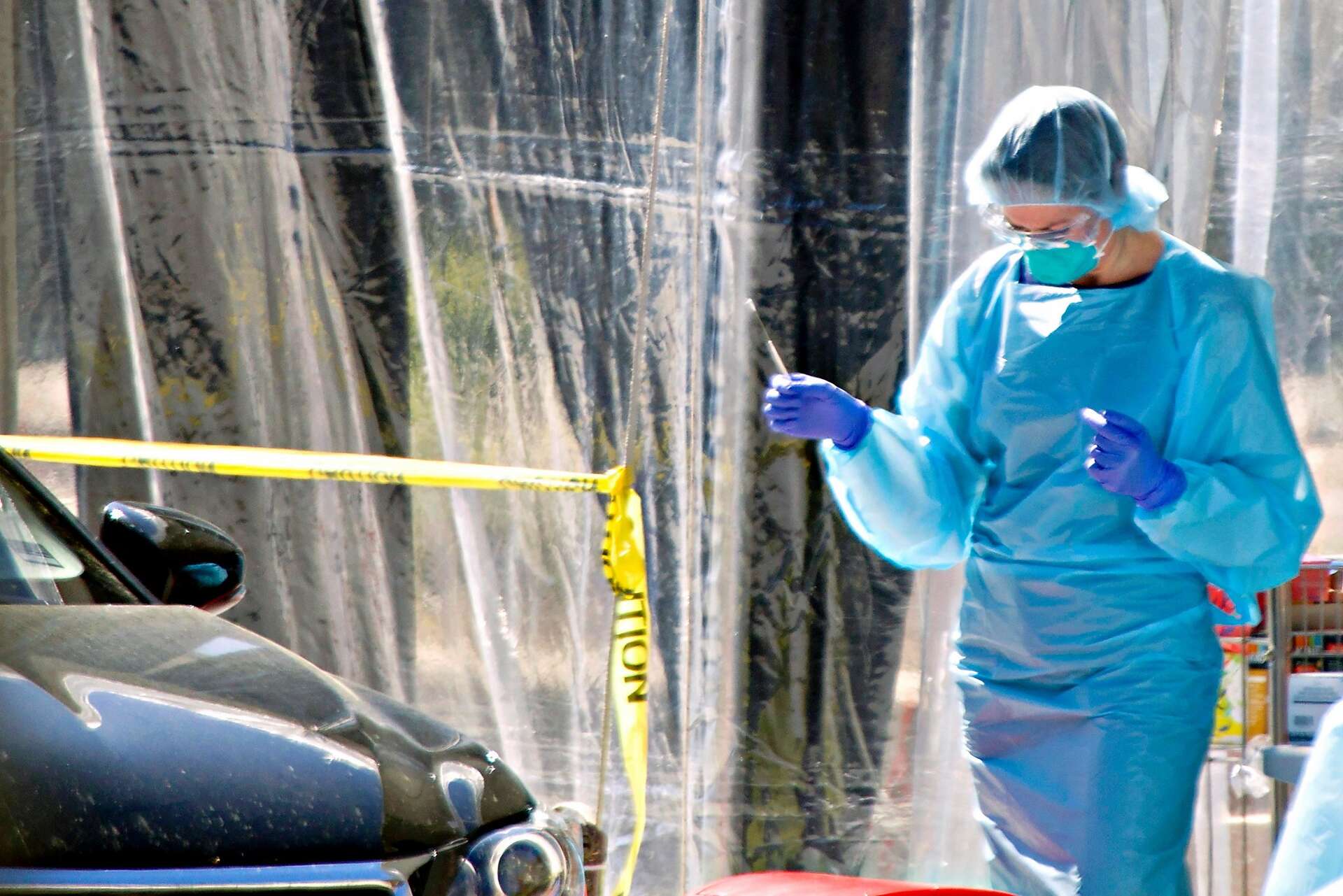 Drive-through coronavirus testing arrives in Bay Area, but supplies ...