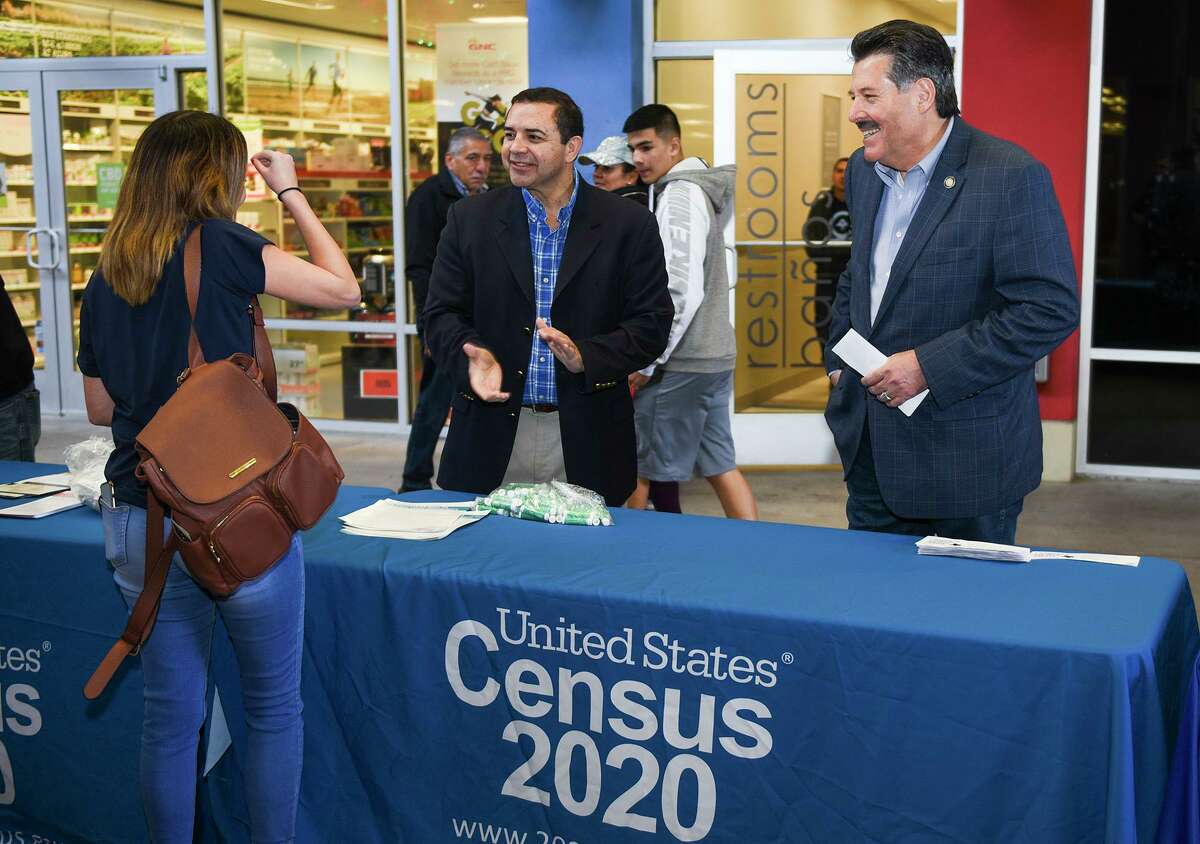 In December, U.S. Rep. Henry Cuellar does census outreach. But COVID-19 has made it that much harder to count folks who live in hard-to-access places. Texans with an internet connection can still fill out a response at my2020census.gov.