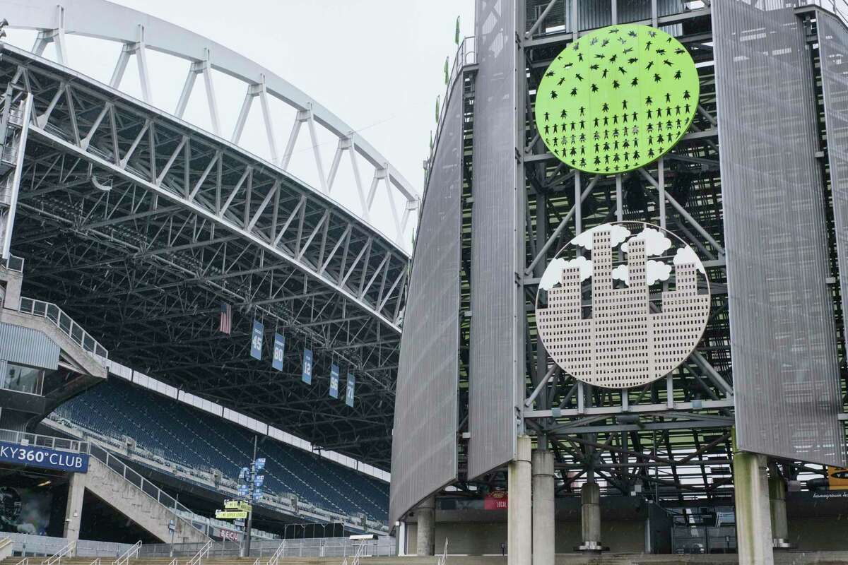 CenturyLink Field, where MLS soccer's Seattle Sounders and the XFL's Seattle Dragons play home games, sits empty. In efforts to slow the spread of the COVID-19 coronavirus, Washington State Gov. Jay Inslee announced a ban on large public gatherings in three counties in the metro Seattle area. That decision impacts the Seattle Mariners, Seattle Sounders, and the XFL's Seattle Dragons home games.