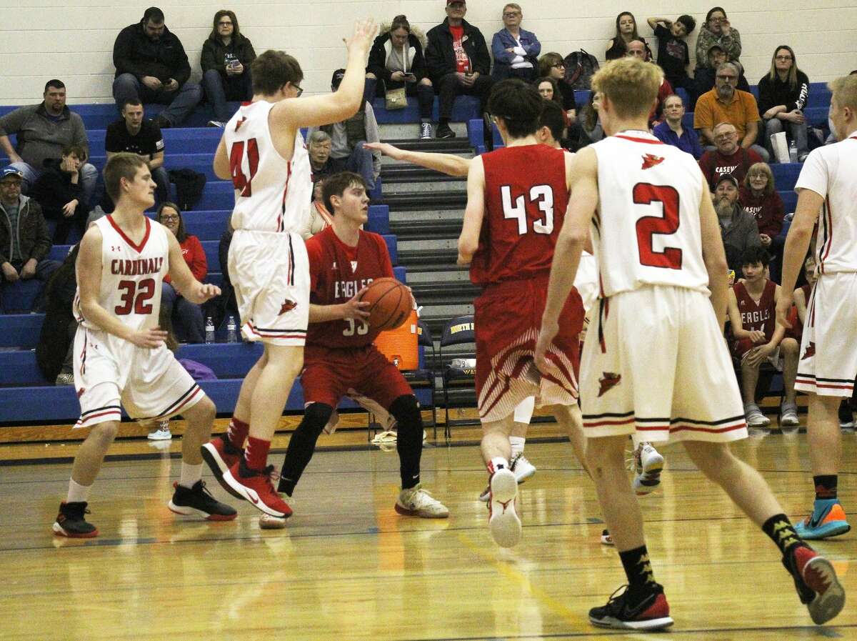 The Kingston boys basketball team ended Caseville's season on Wednesday night with an 83-40 win in district play at Kinde.