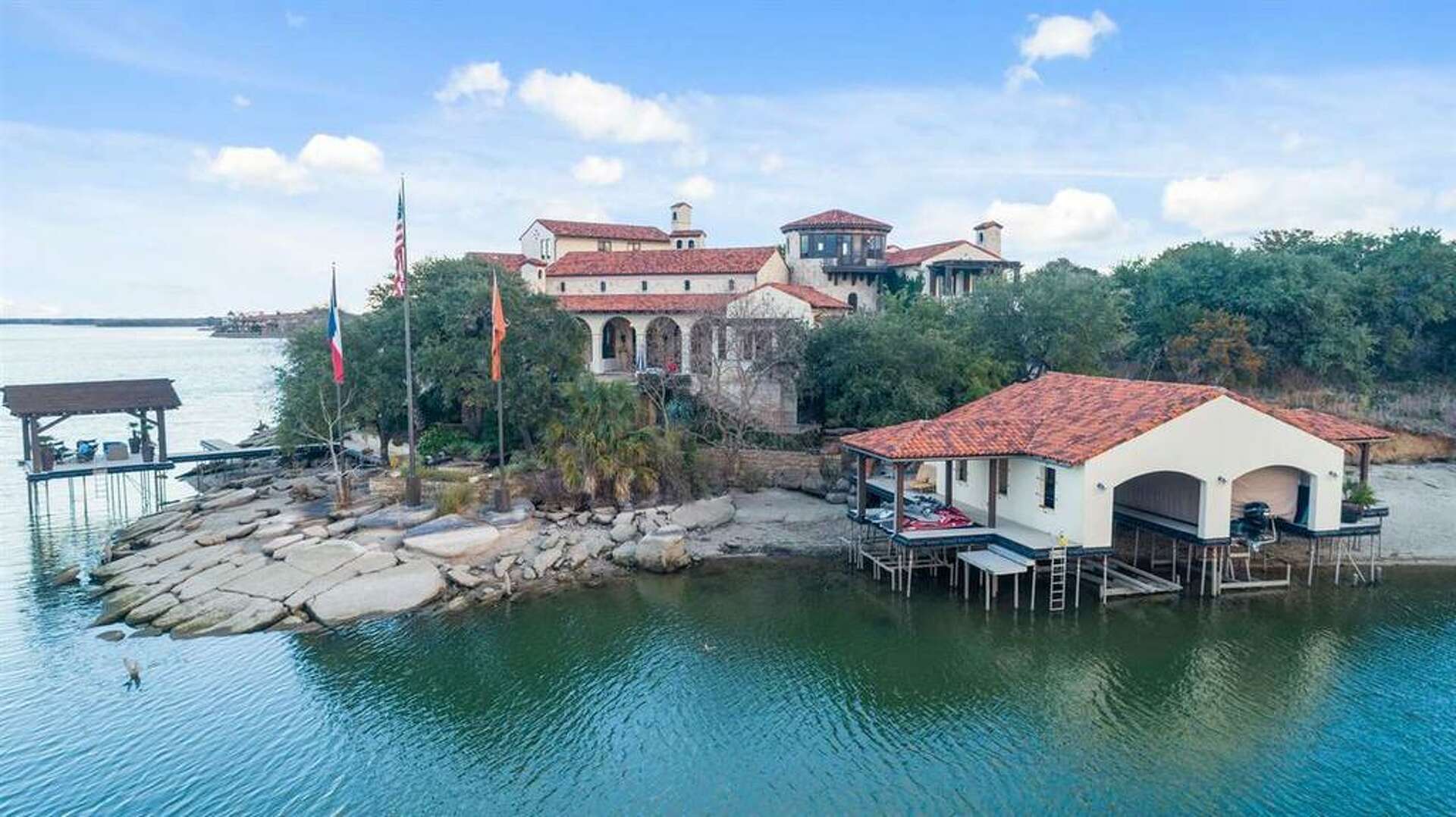 Inside a Horseshoe Bay, Texas resort-style home