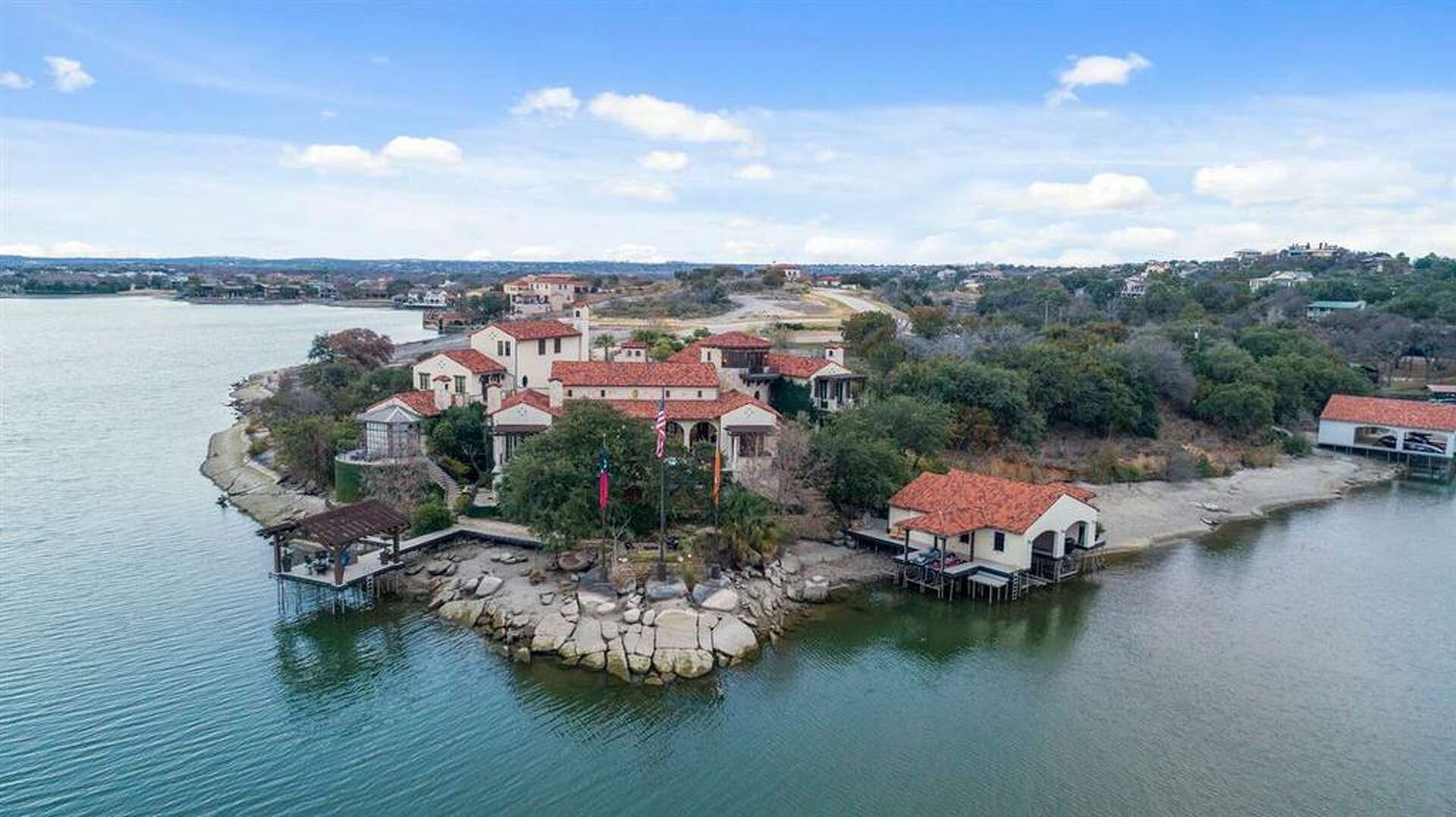 Inside a Horseshoe Bay, Texas resort-style home