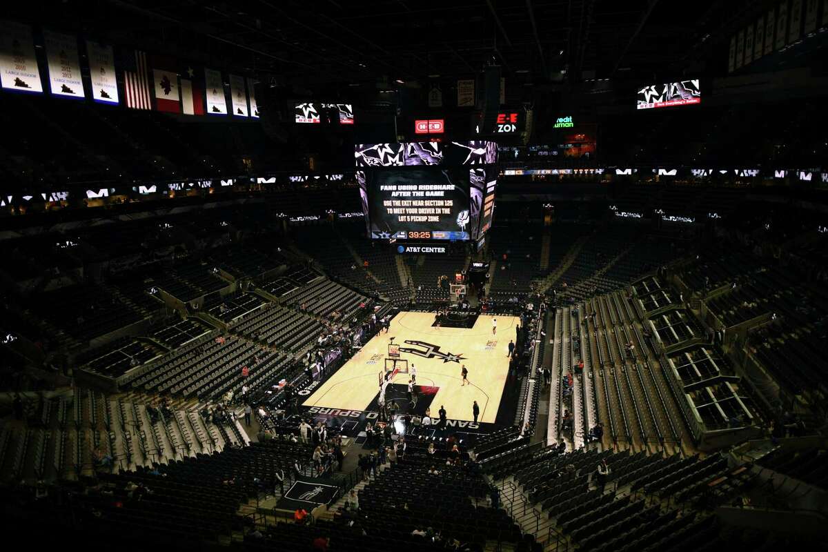 Capacity limits, face masks and physical distancing are a thing of the past at the AT&T Center. 