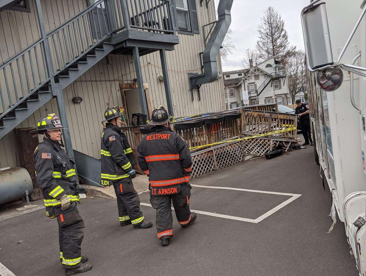 Westport’s Dunville Restaurant deck damaged in crash