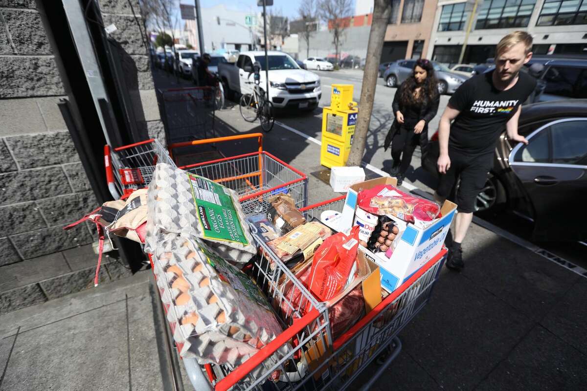 the scene at costco as shoppers prep for coronavirus at costco as shoppers prep for coronavirus