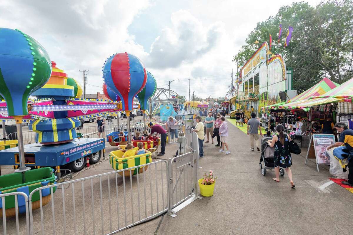 The Nederland Heritage Festival wasn't quite as crowded on Friday, March 13, 2020. Fran Ruchalski/The Enterprise