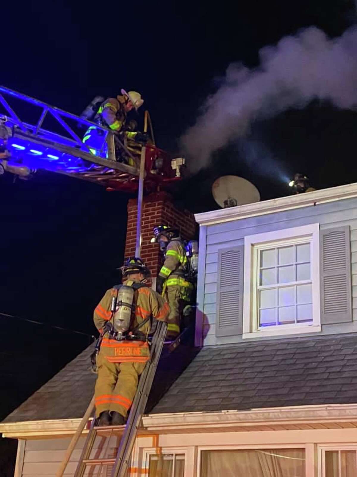 FD gives cleaning reminder after Brookfield chimney fire