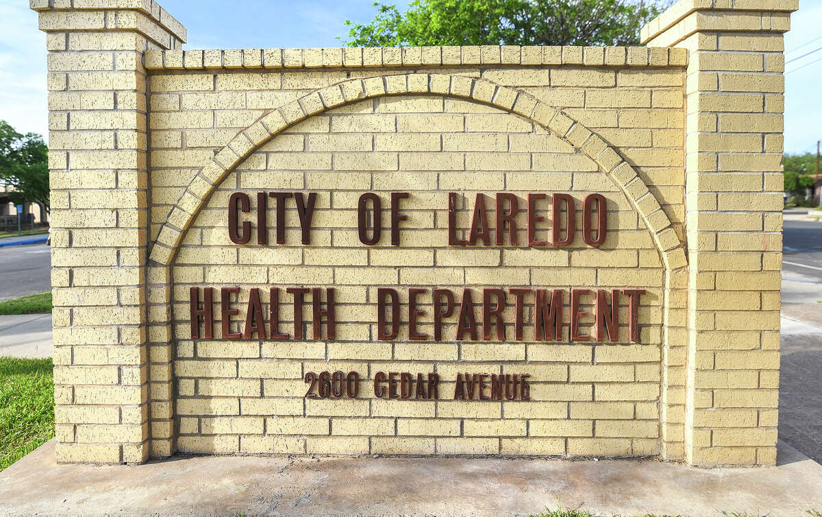 A view of the City of Laredo Health Department sign as seen, Thursday, Mar. 12, 2020.