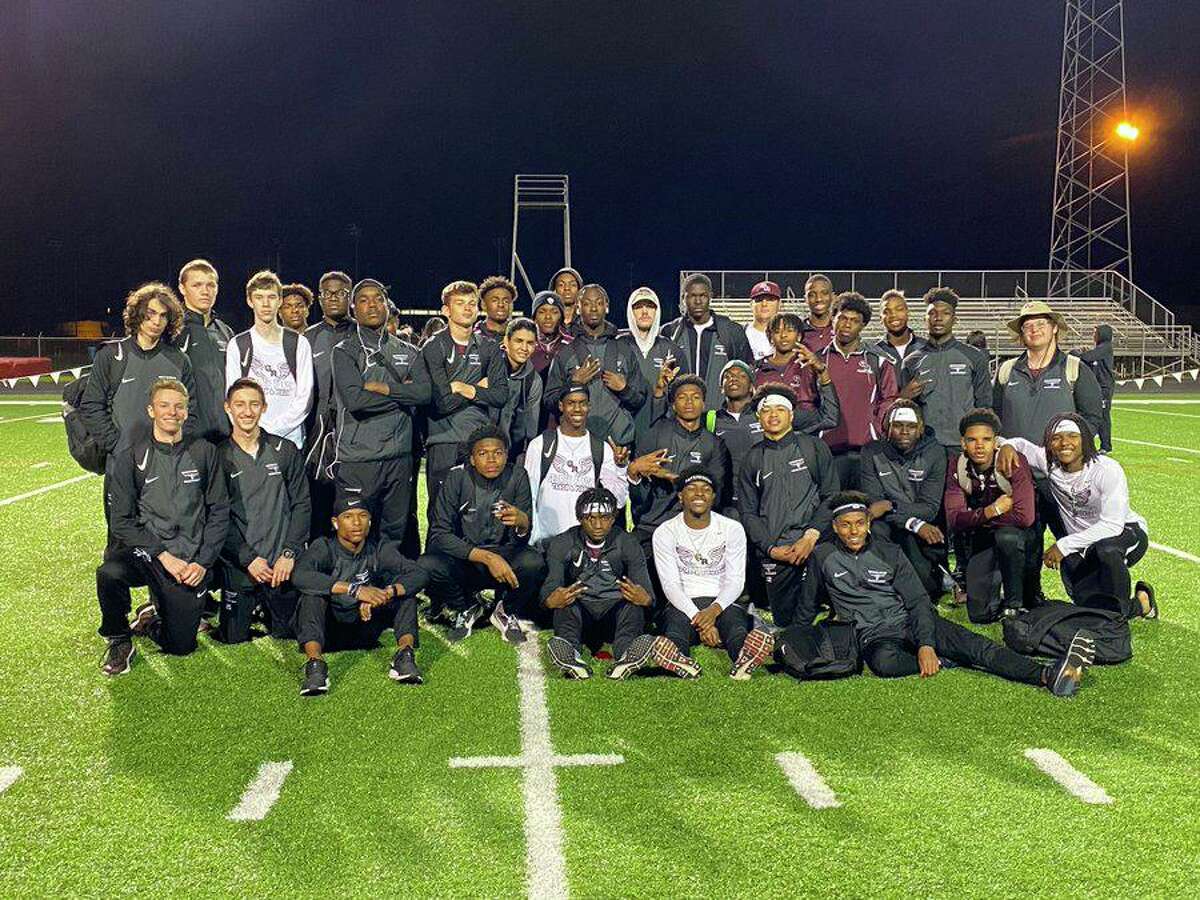 The George Ranch boys track and field team won the Lamar Consolidated ISD Relays, March 5 at Traylor Stadium. The Longhorns scored 162 points to finish ahead of Fulshear (76) and Foster (73).