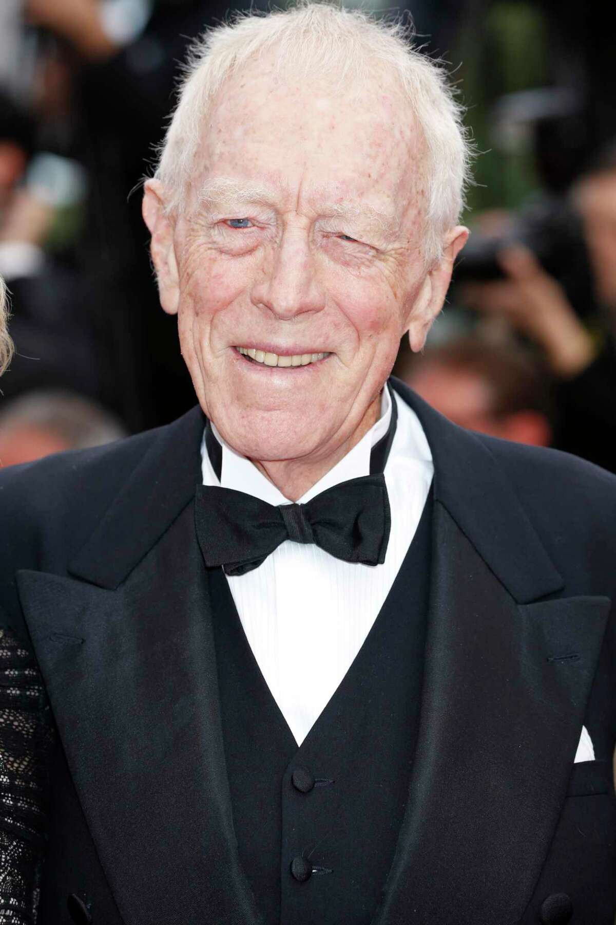 Max von Sydow at the “The BFG” premiere during the 69th Cannes Film Festival at the Palais des Festivals on May 14, 2016 in Cannes, France.