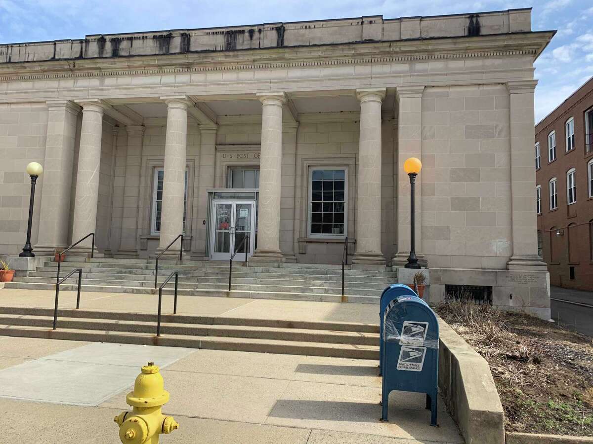 Something fishy going on with Ansonia Post Office letter box