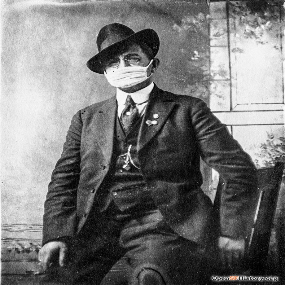 San Francisco Forced People To Wear Masks During The 1918 Spanish