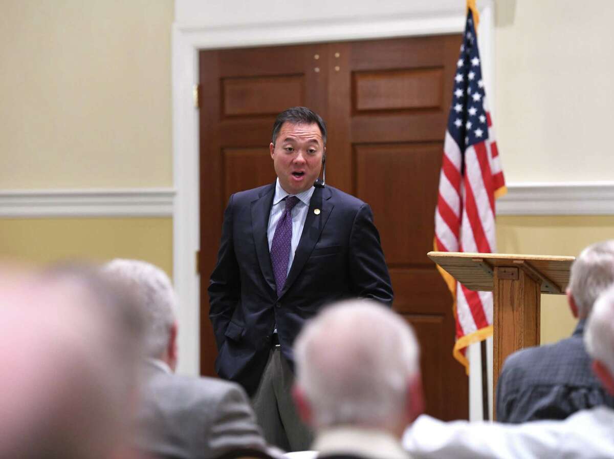 Connecticut Attorney General William Tong in October 2019 in Greenwich, Conn.