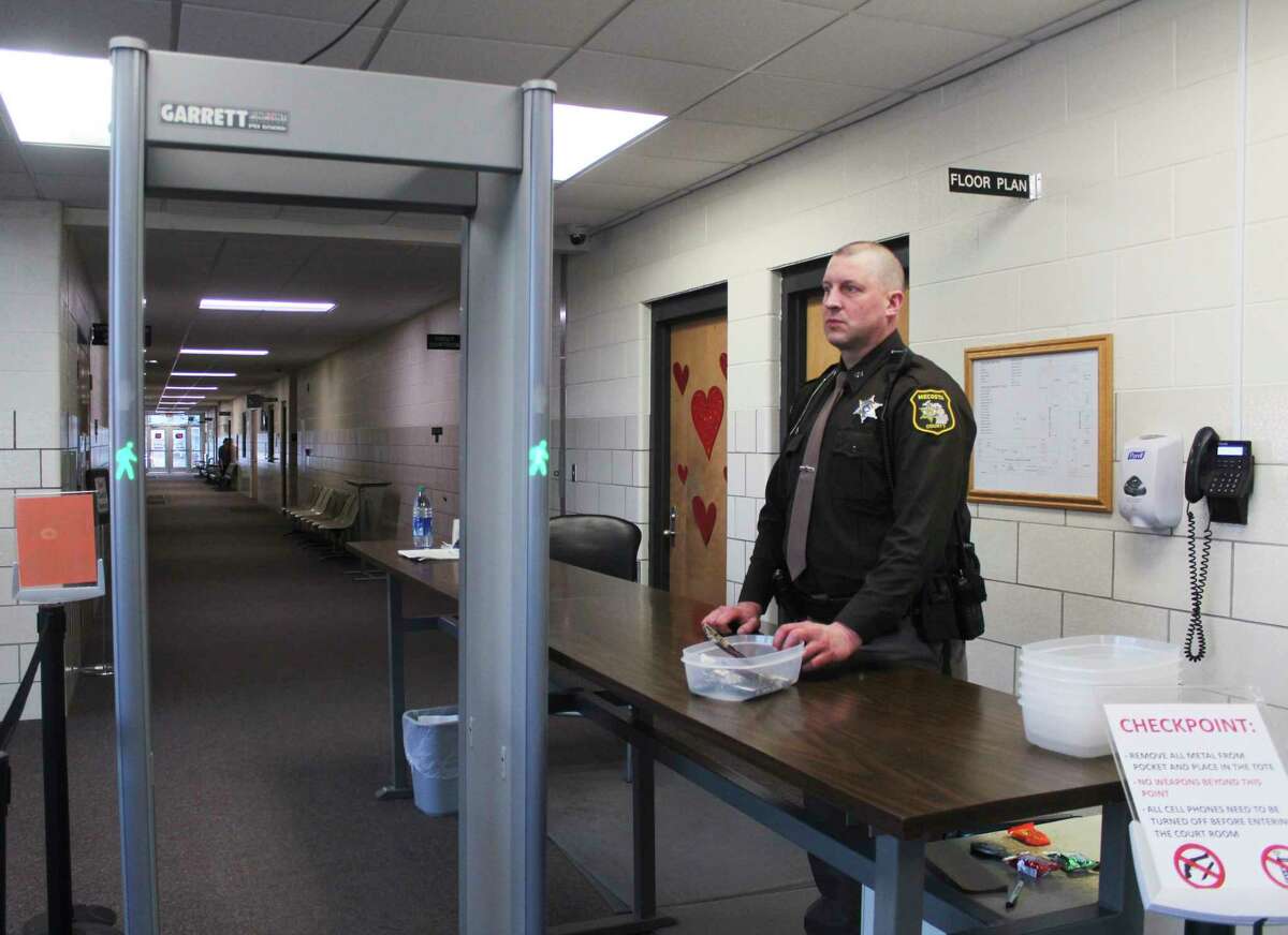 Courthouses in Mecosta, Osceola and Lake counties are taking steps to prevent the future spread of the coronavirus by closing their doors to the public for the upcoming weeks. Essential staff will continue working at the courts and will be available on a limited basis by phone. (Herald Review file photo)