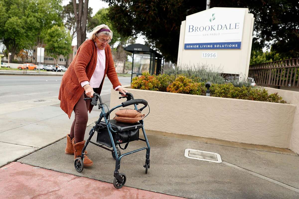 On March 30th, Carley Angell is scheduled to be evicted from Brookdale San Pablo assisted living facility in San Pablo, Calif., on Monday, March 16, 2020.