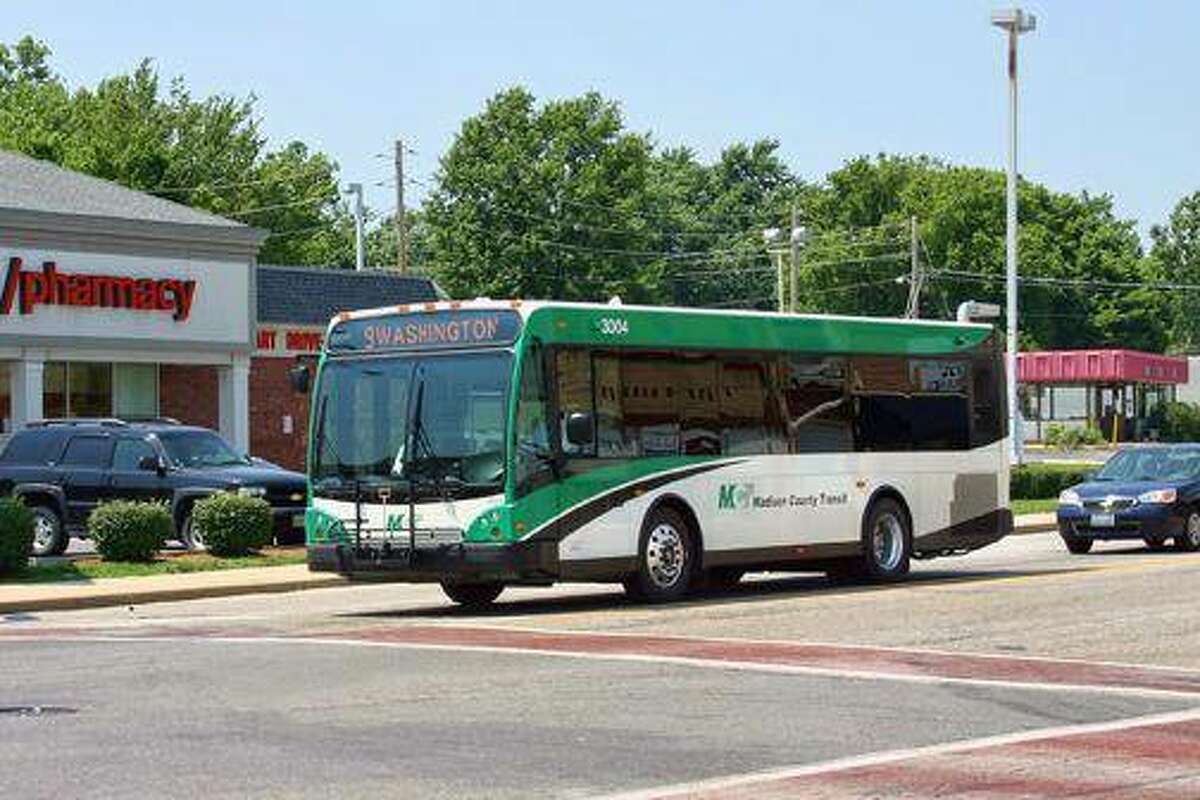 A Madison County Transit bus.