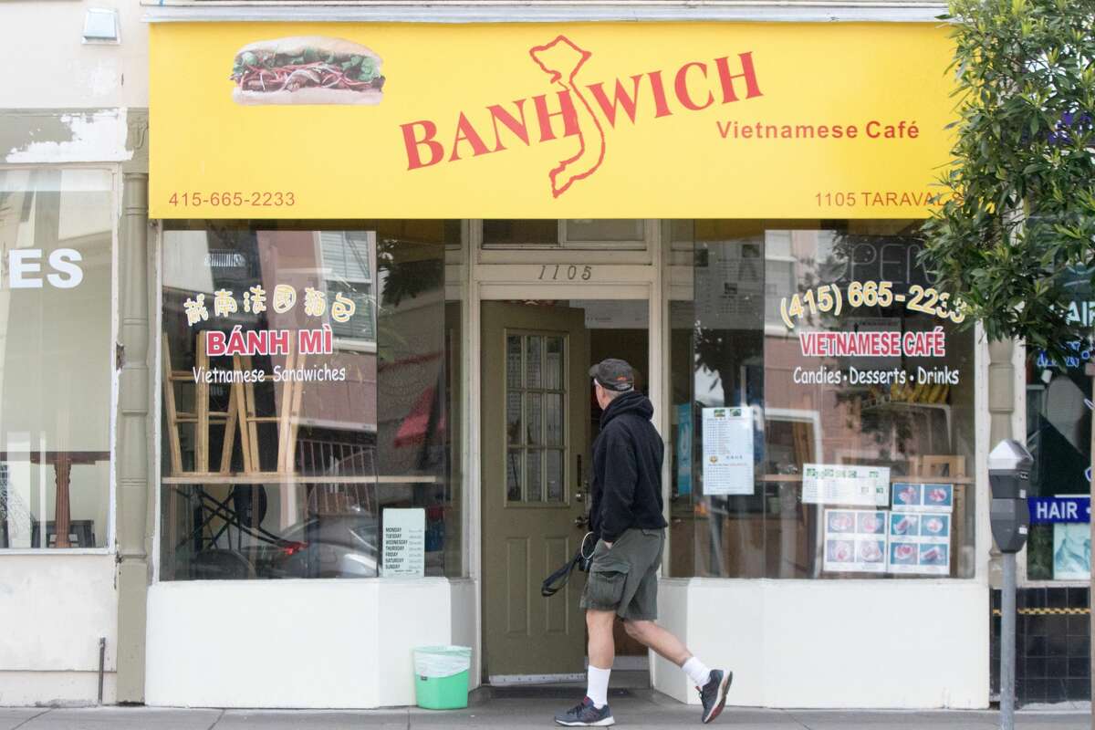 A restaurant on Taraval Street still offered take out food. San Francisco had its first shelter-in-place day on March 17th, 2020 in response to the spread of the COVID-19 coronavirus.