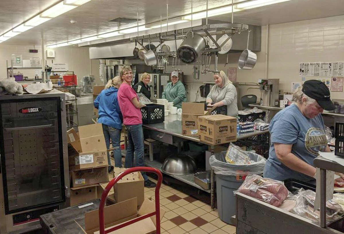 Schools across the MOISD prepared, packaged and delivered meals to students beginning Monday. The process will continue throughout the next three weeks while schools are closed.