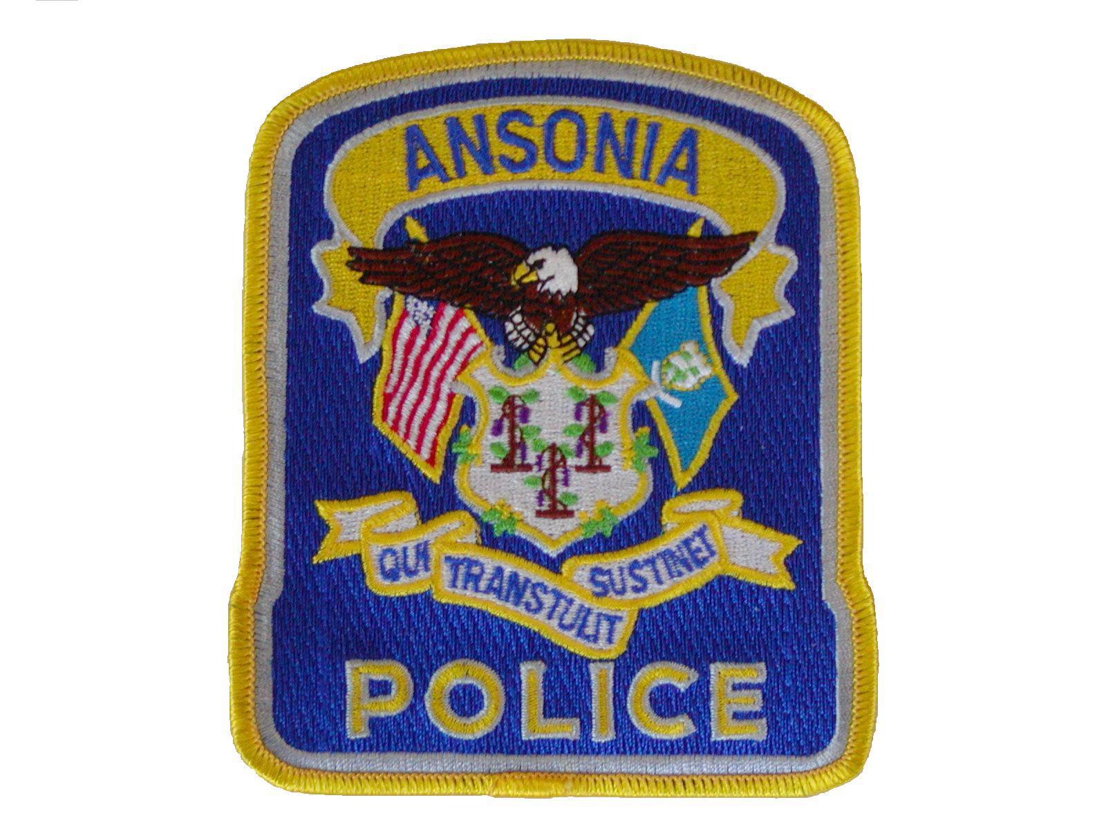 ANSONIA CONNECTICUT CT POLICE CHIEF NICE NEW COLORFUL PATCH SHERIFF 