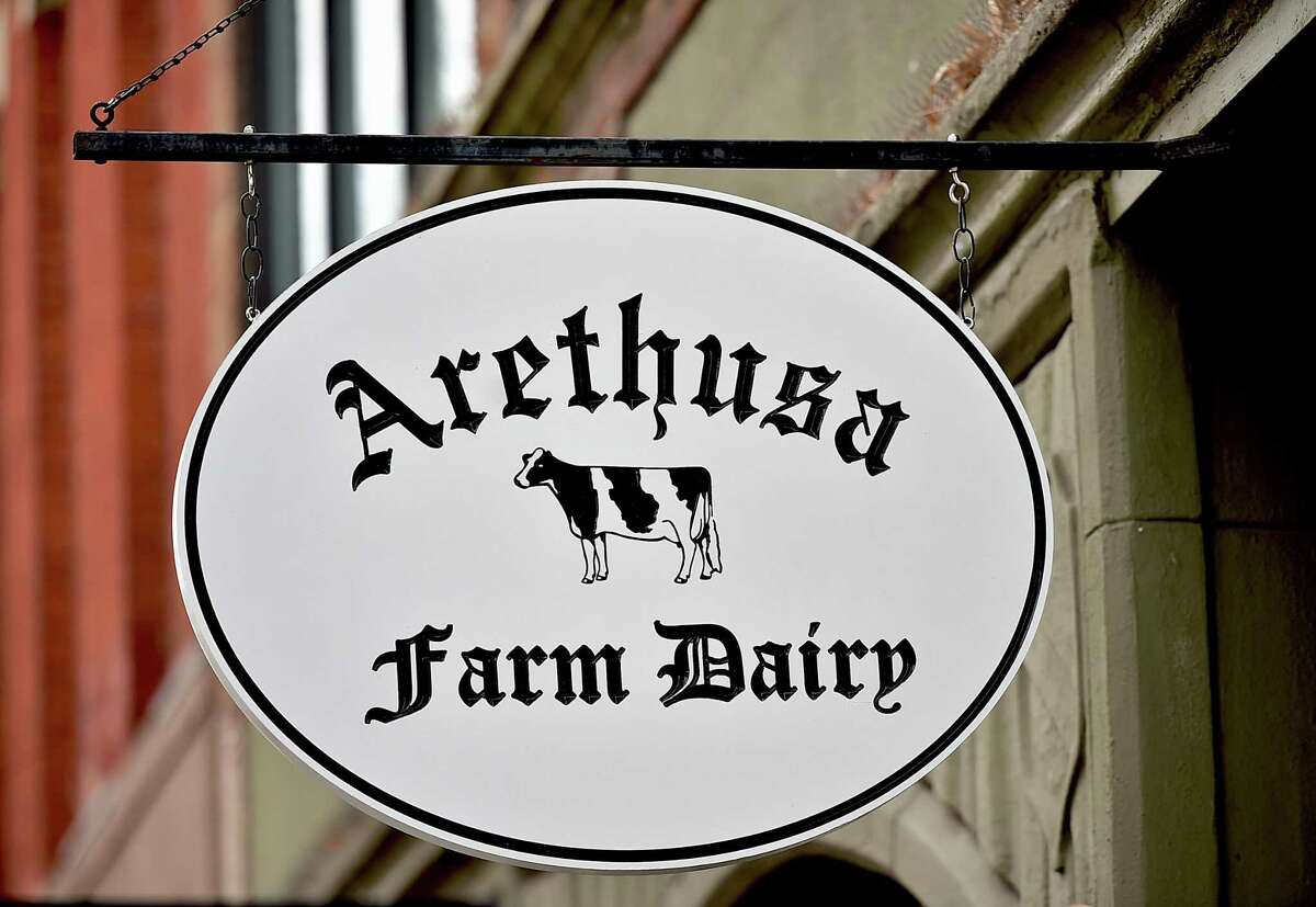 Arethusa Farm Dairy's ice cream and cheese shop remains open, as well as its restaurant, Al Tavolo, which offers a take-out menu that can be ordered online.