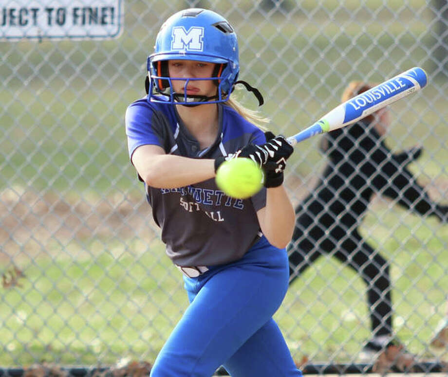 After Some Give And Take Marquette Softball Ends Up With A Pretty Good Team Alton Telegraph