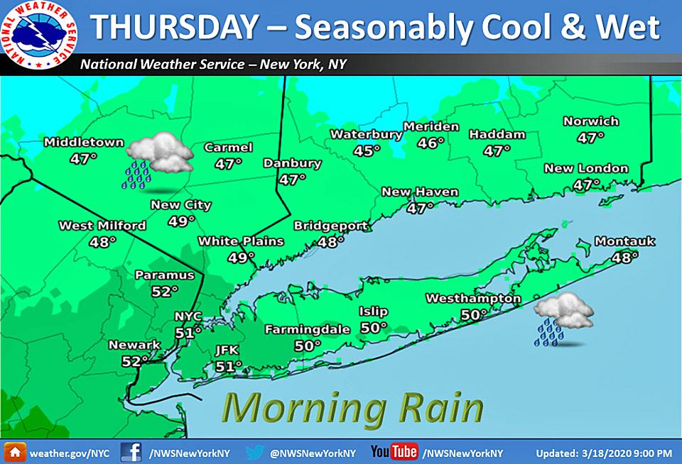 Earliest spring in 124 years, to start off wet