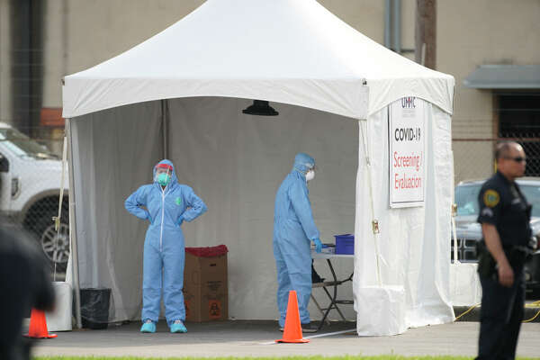 Drive Thru Coronavirus Testing Site Opens In North Houston And It S Free Houstonchronicle Com