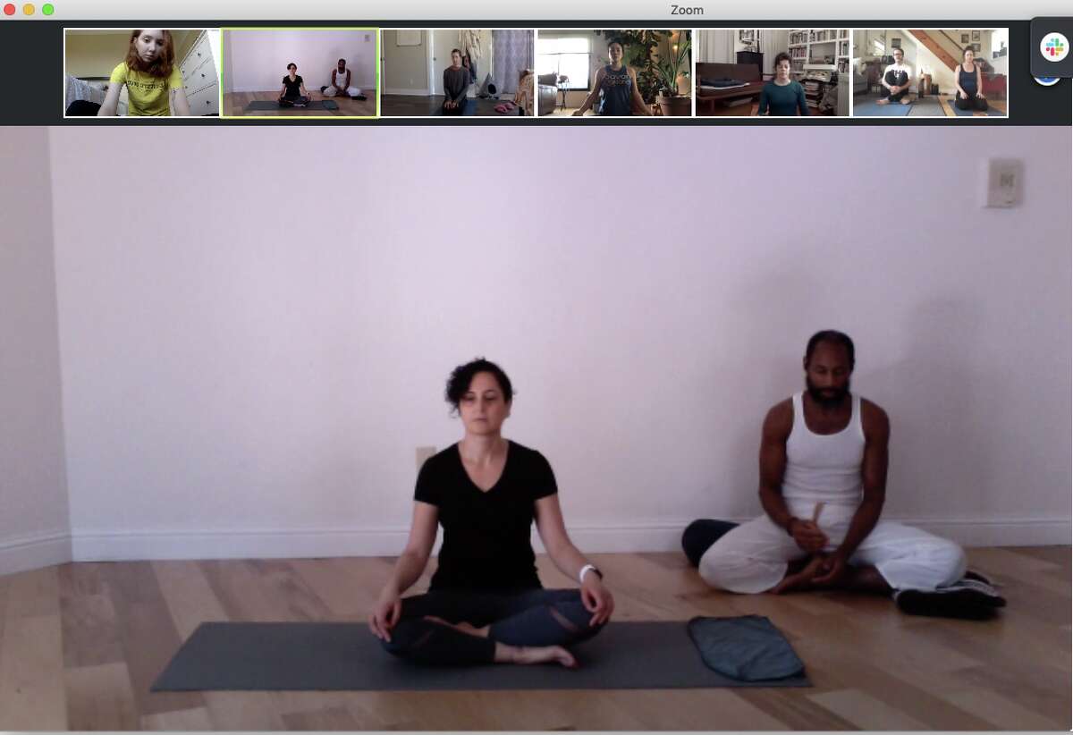 I tried virtual yoga. Here's why it may be better than the real thing