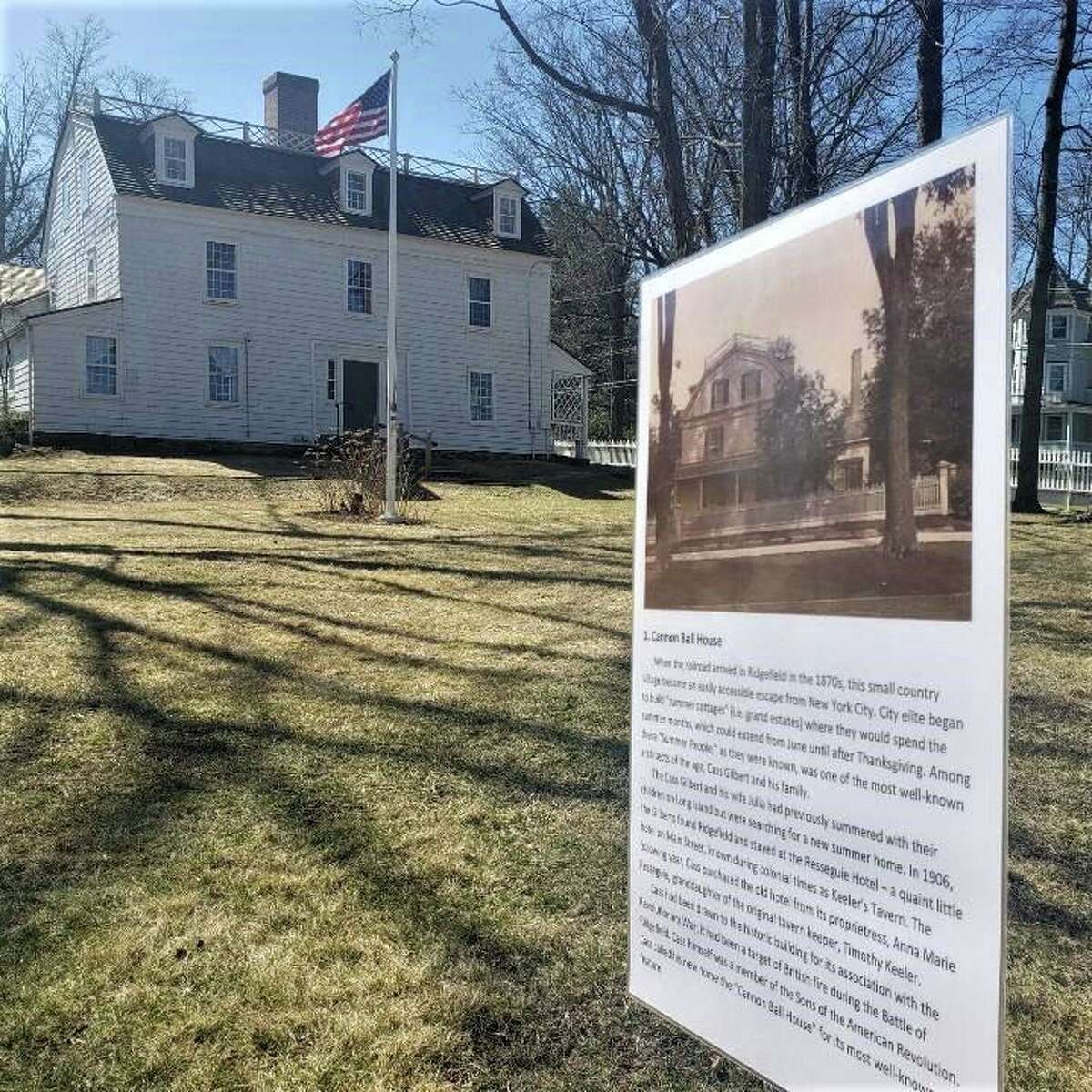 Here is information about what is happening in Ridgefield including a self-guided walking tour at the Keeler Tavern Museum and History Center.