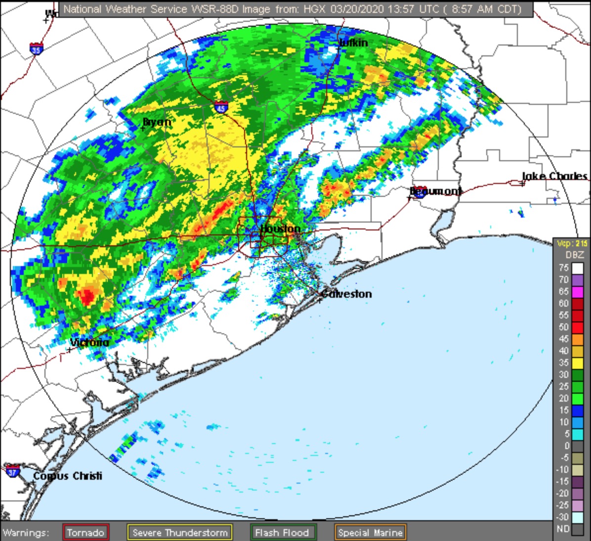 Rain, storms to hit Houston through weekend, small chance of severe weather