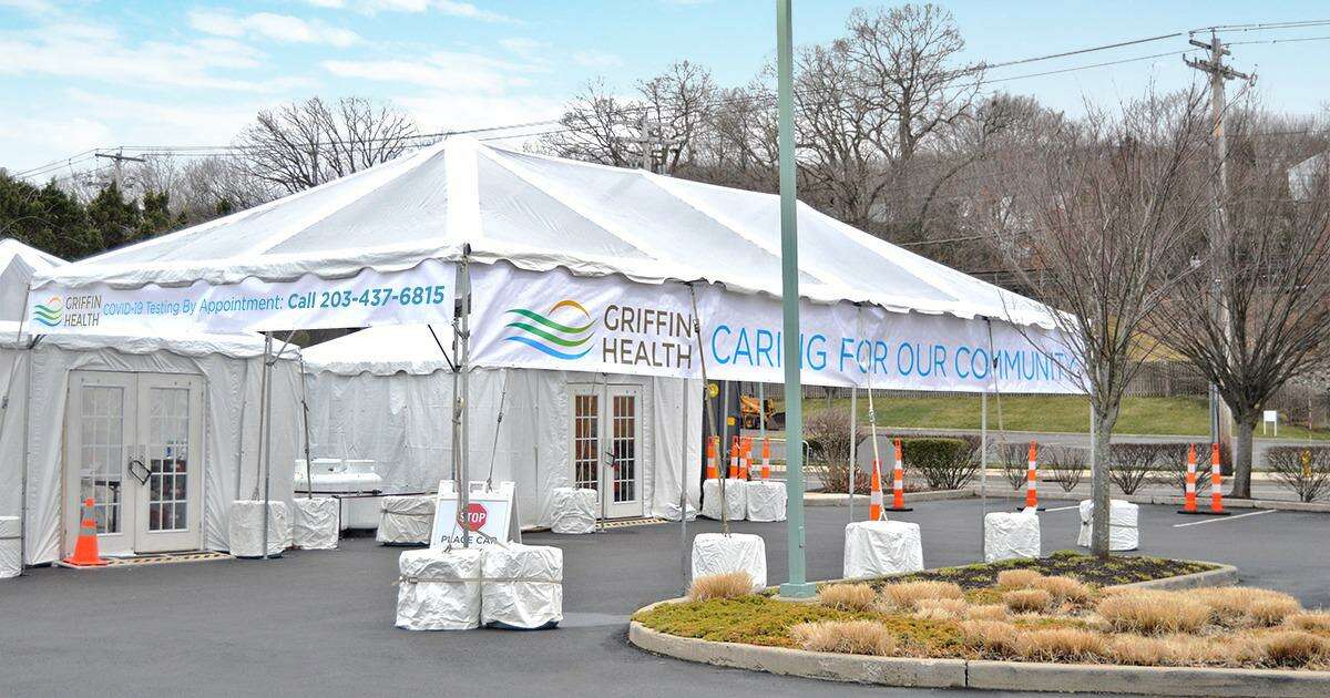 Griffin Health is providing a drive-up collection facility for COVID-19 testing on the Griffin Hospital campus. Only patients with a test order from their healthcare provider and a scheduled appointment will be tested.