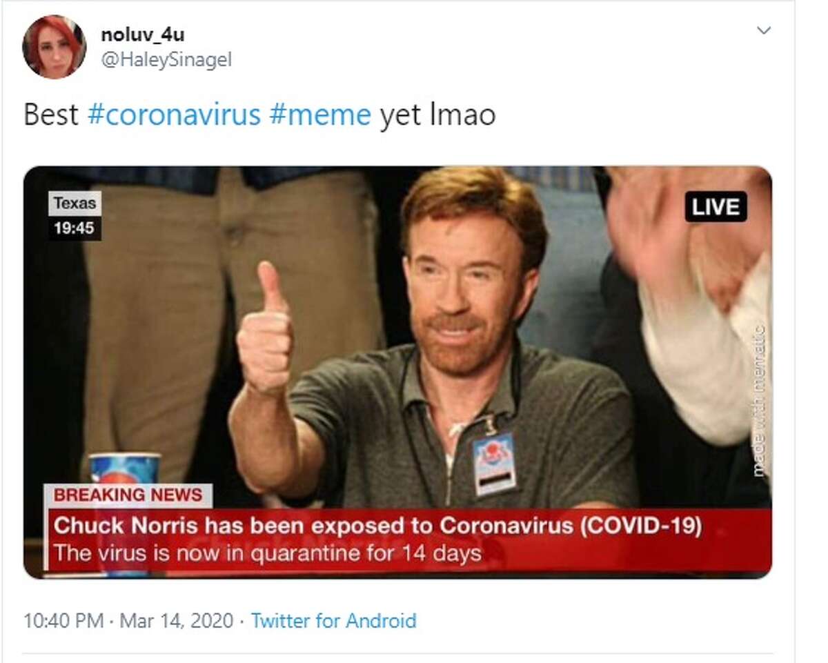 Twitter users explain how they feel about the coronavirus outbreak, in meme form.