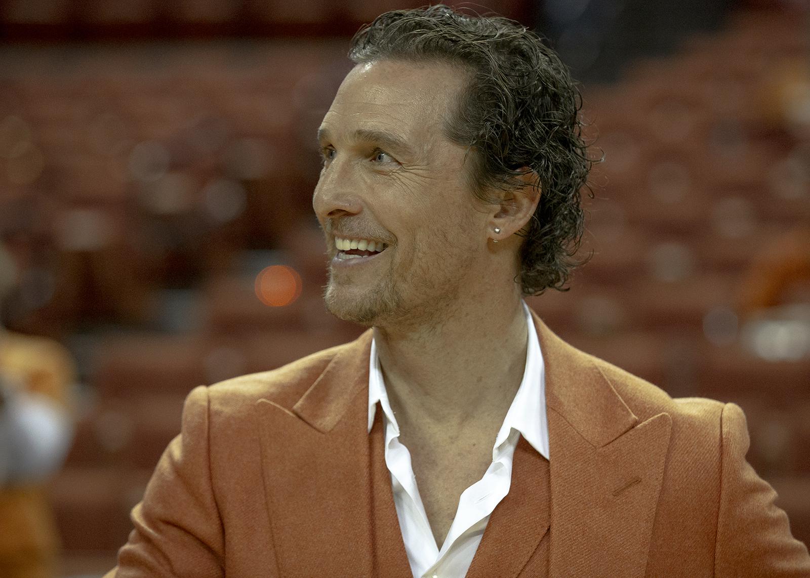 Matthew McConaughey announces virtual benefit to help Texas winter