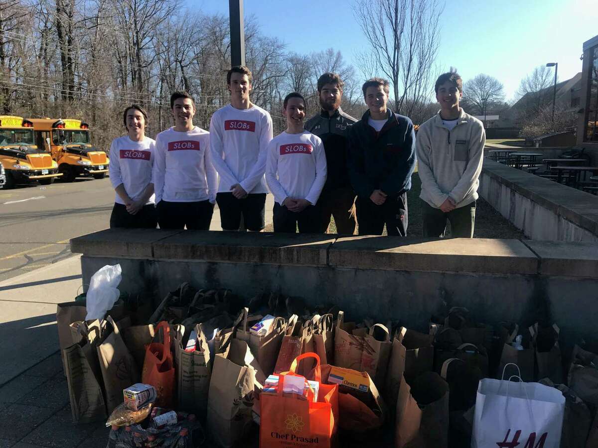 SLOBs Board Members Payton Welch, Will Galvan, Griffen Dayton (co-president), Brian Campe, Andrew Morse (co-president), Doyle Caitlin and Nick Lambrinos.