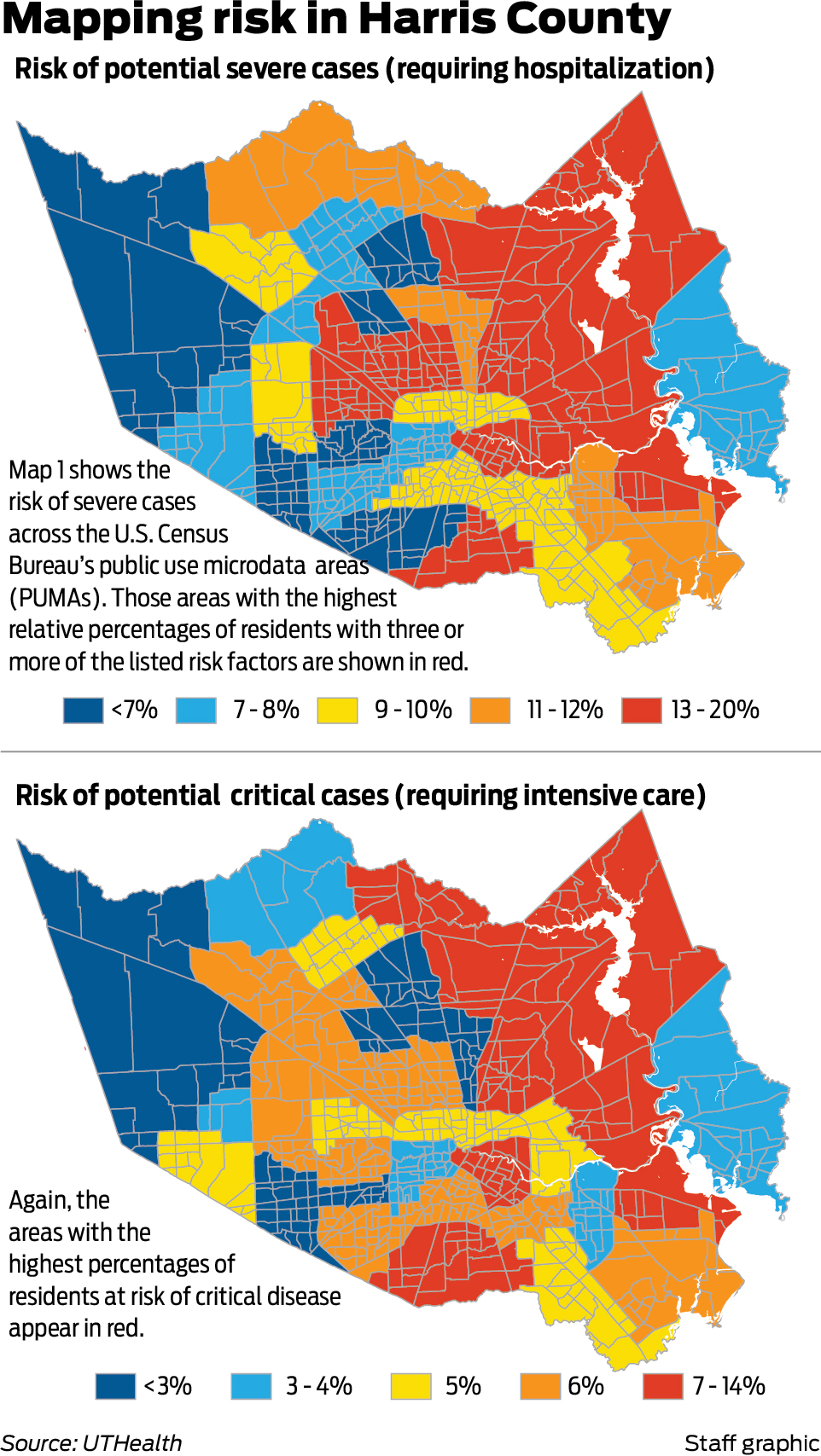 These areas of Harris County are most atrisk for a coronavirus