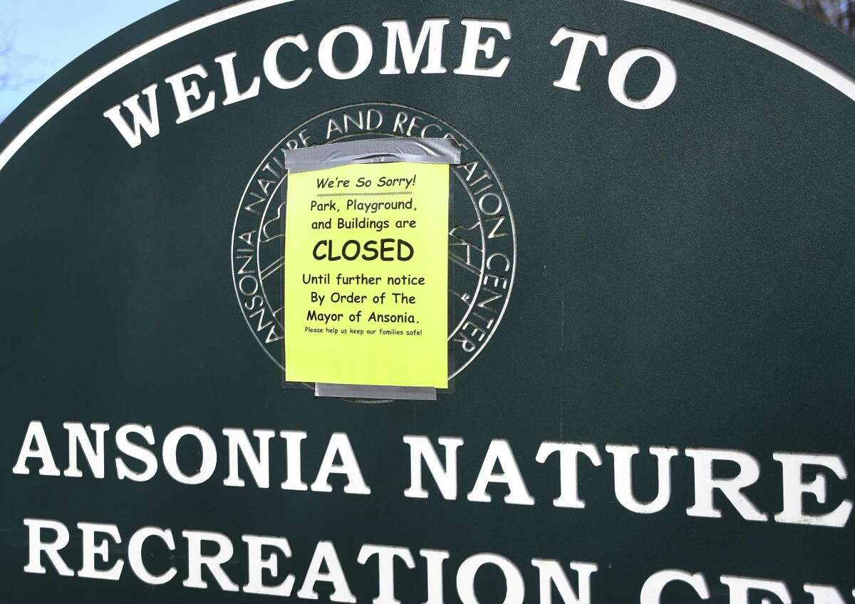 Closed due to the coronavirus pandemic, the Ansonia Nature Center closed. The city, rather than lay off its part-time staff at this moment, has re-purposed them.