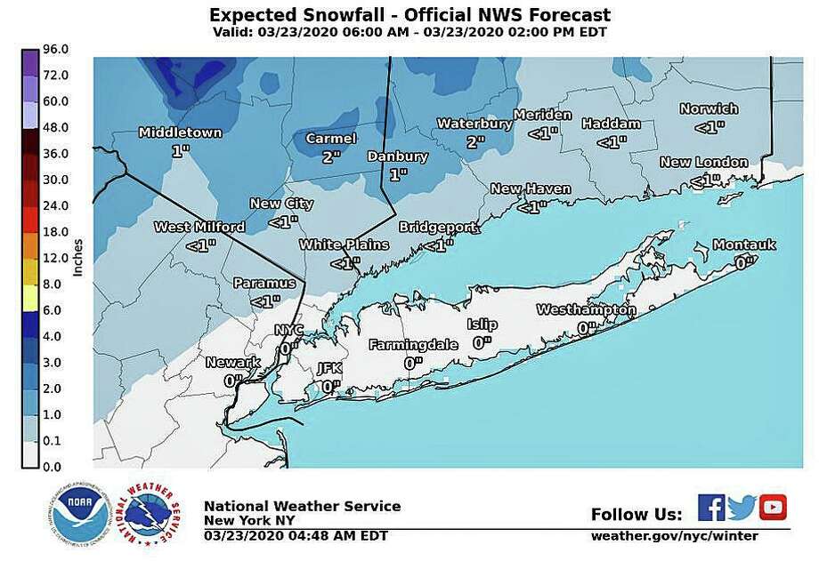 Snow In The Forecast For Parts Of Ct Connecticut Post