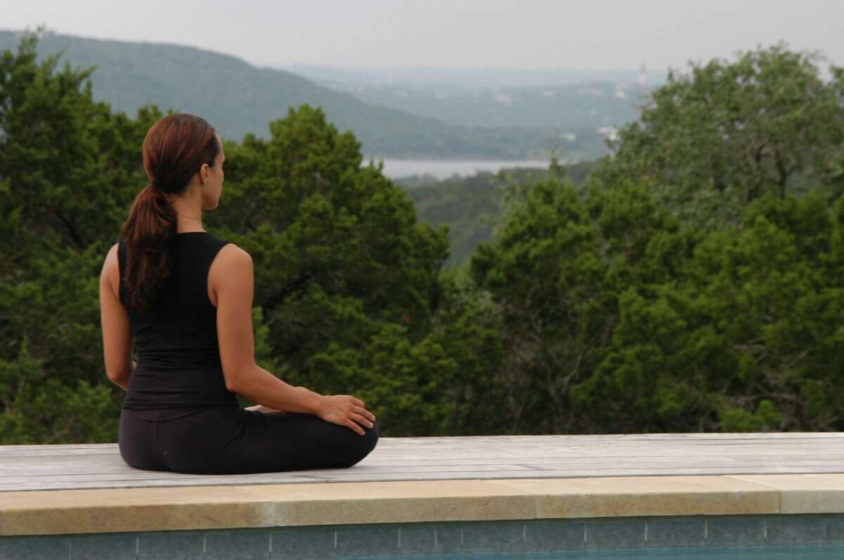 The spa at Travaasa Austin provides a variety of serene spaces for yoga or meditation.